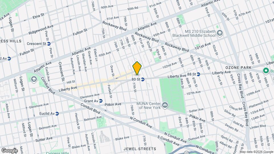101-24 78th St Map and Location Details