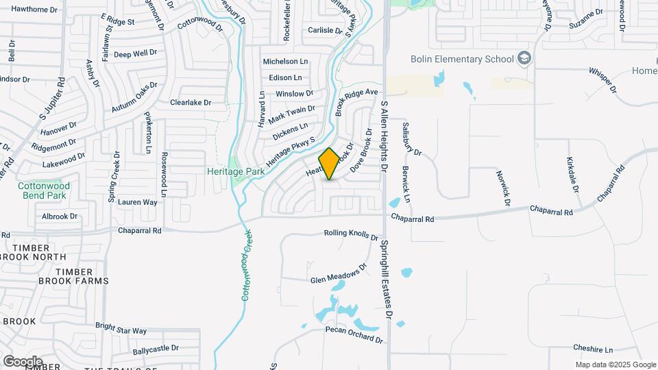 1331 Dove Brook Dr Map and Location Details