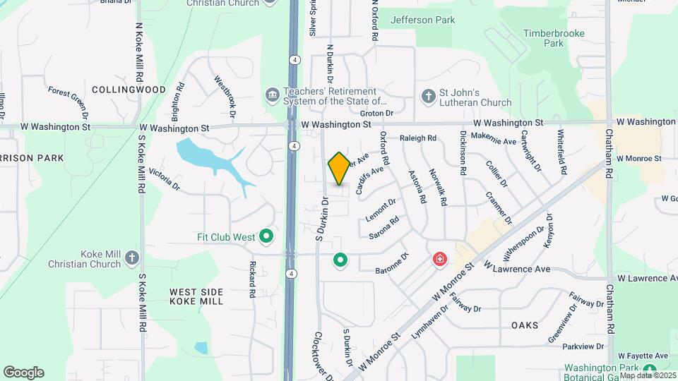 250 S Durkin Dr, Unit 8 Map and Location Details