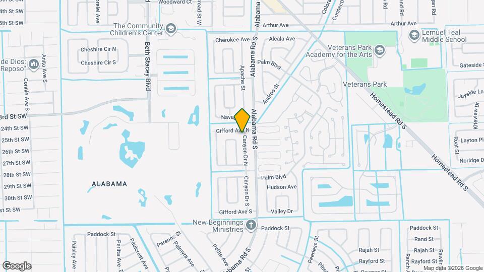 303 Canyon Dr N Map and Location Details