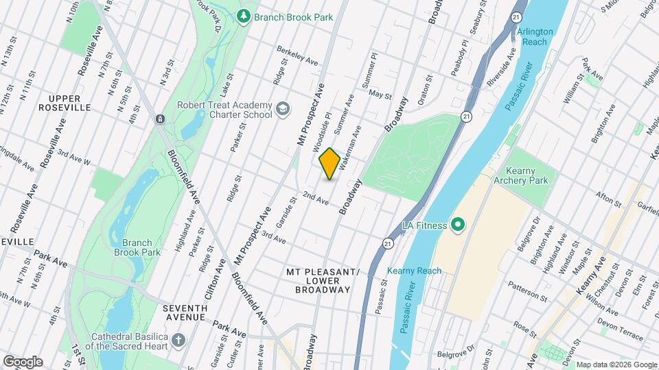 20 Wakeman Ave Map and Location Details