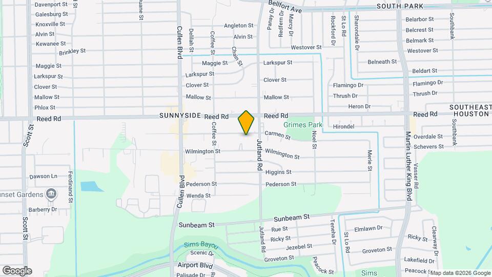 4918 Carmen St Map and Location Details