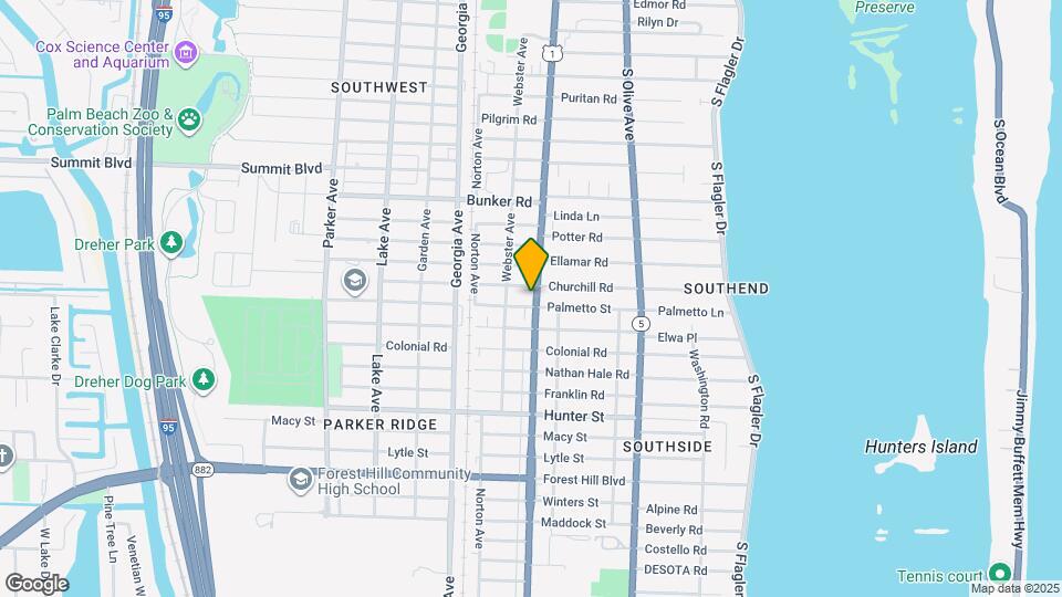 5909 S Dixie Hwy Map and Location Details