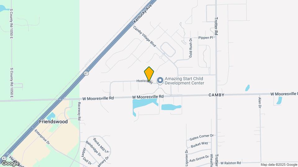 8747 Hosta Way Mapa y Detalles de la Ubicación