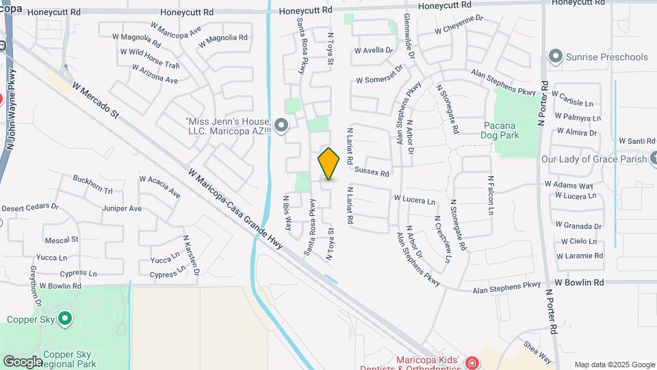 42756 W Elizabeth Ave Map and Location Details