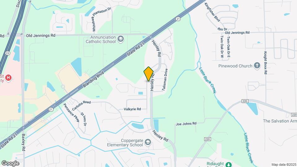 3471 Talisman Drive Map and Location Details