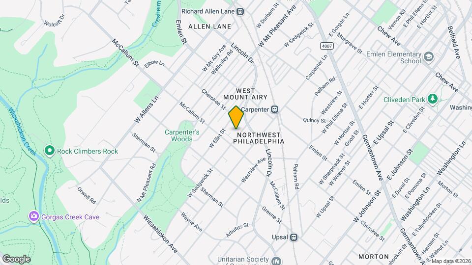 427 W Sedgwick St Map and Location Details