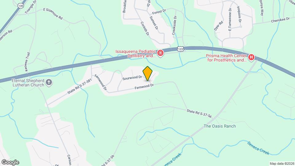 402 Sourwood Dr Map and Location Details