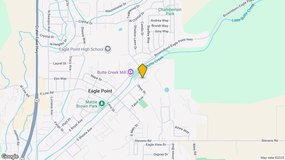 206 N Shasta Ave Mapa y Detalles de la Ubicación