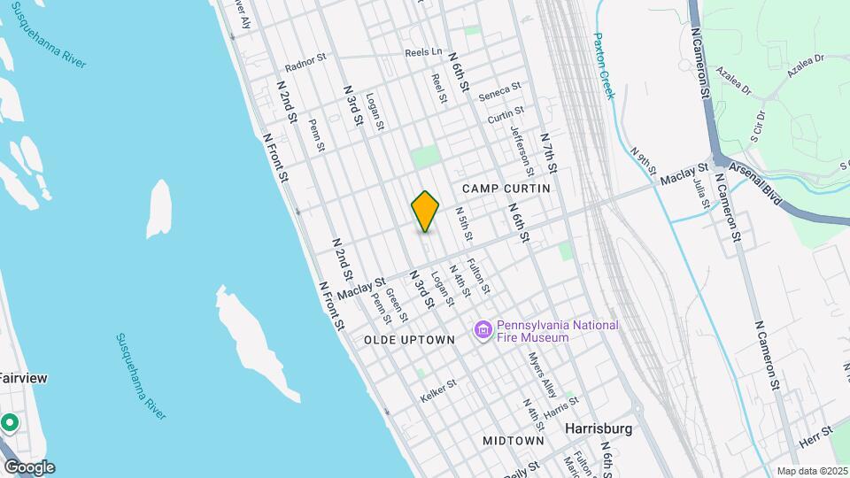 2143 Logan St Map and Location Details