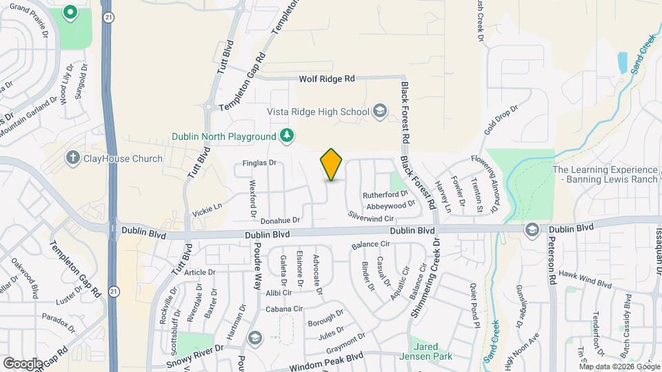 6661 Donahue Dr Mapa y Detalles de la Ubicación