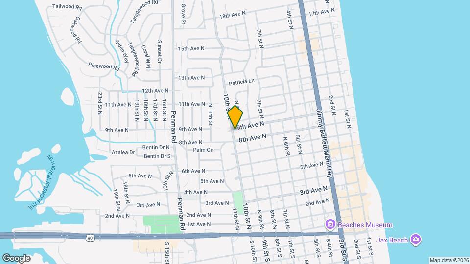 928 9th Ave N Map and Location Details