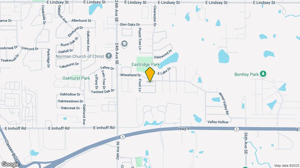 2813 Edgemere Dr Map and Location Details