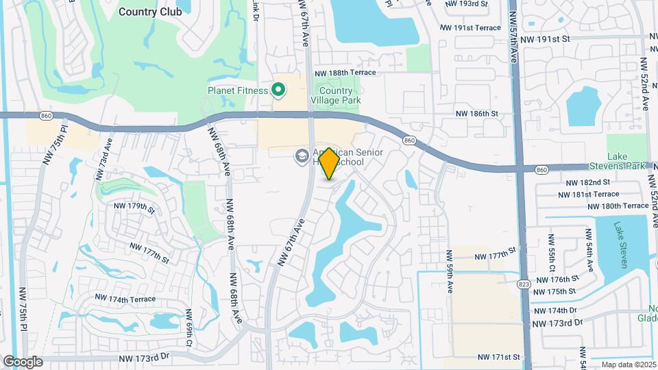 18130 NW 66th Ct Map and Location Details