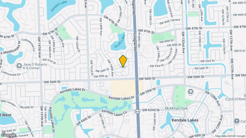 5309 SW 138th Pl Map and Location Details
