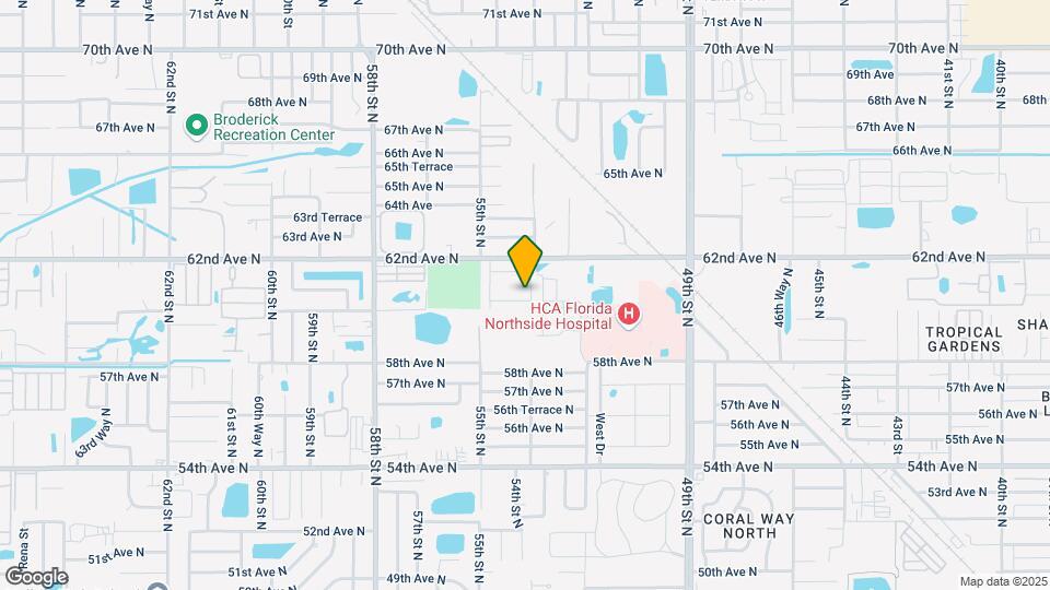 5311 60th Ave N Map and Location Details