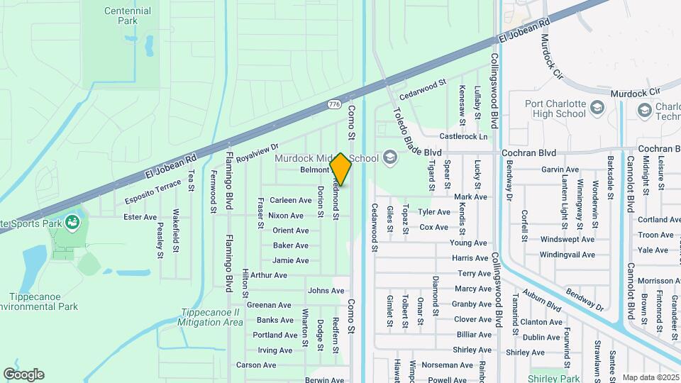 2078 Redmond St Map and Location Details