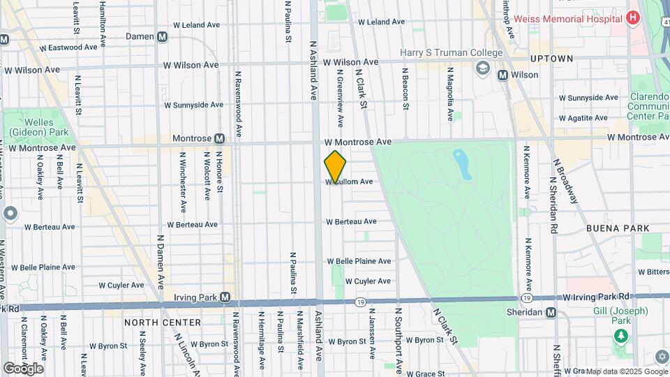 4258 N Greenview Ave Map and Location Details