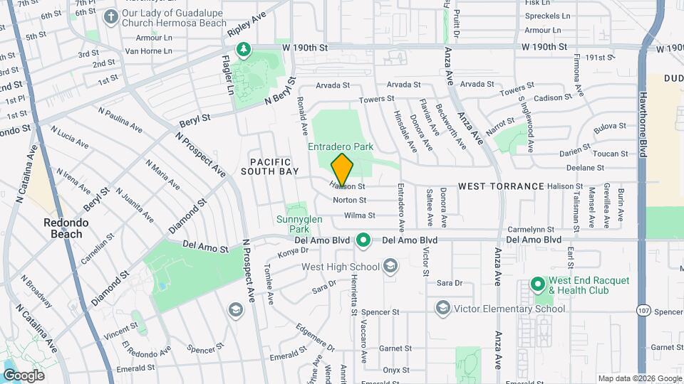 5514 Halison St Map and Location Details