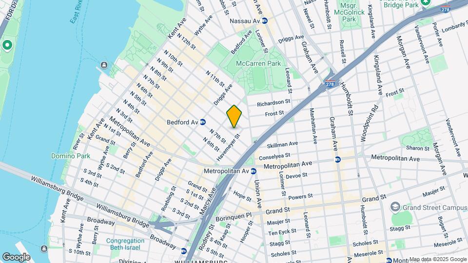 253 N 8th St Map and Location Details