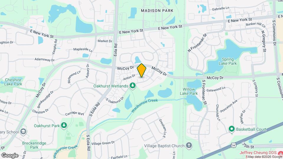 1 S Oakhurst Dr Mapa y Detalles de la Ubicación