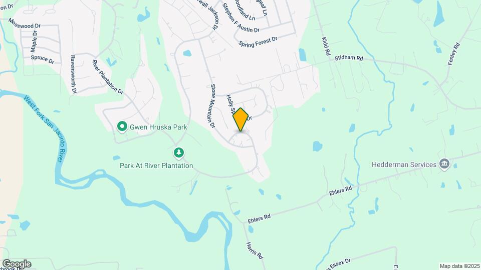 733 River Plantation Dr Map and Location Details