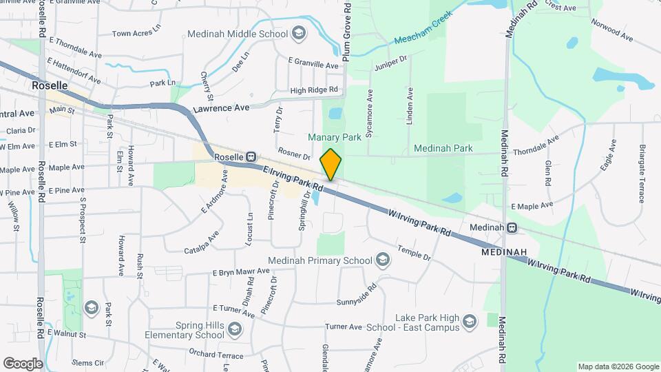 Roselle Station Apartments Map and Location Details