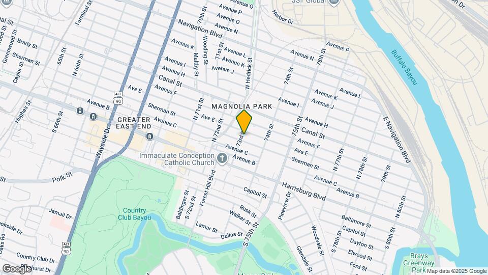 406 73rd St Map and Location Details