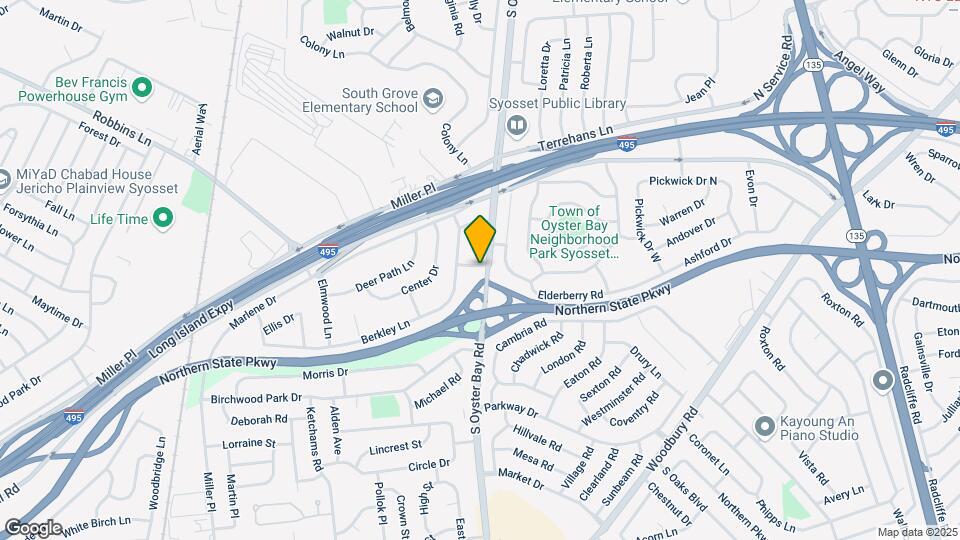 310 S Oyster Bay Rd Map and Location Details