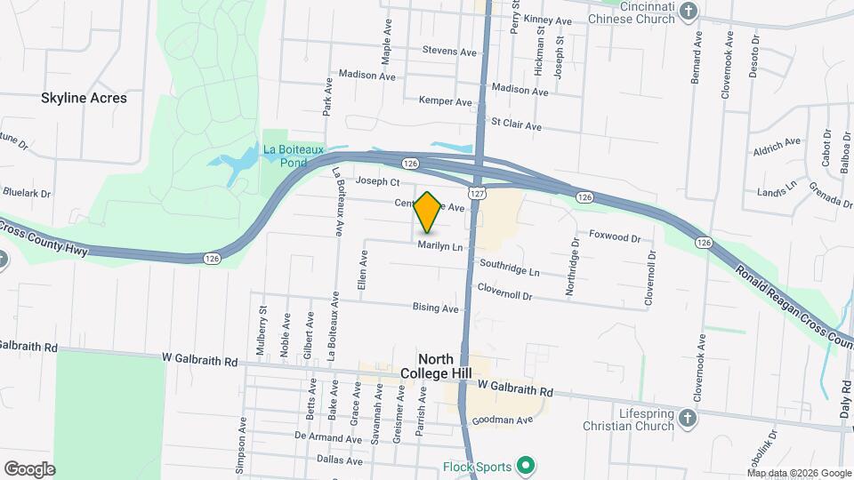 1624 Marilyn Ln Map and Location Details