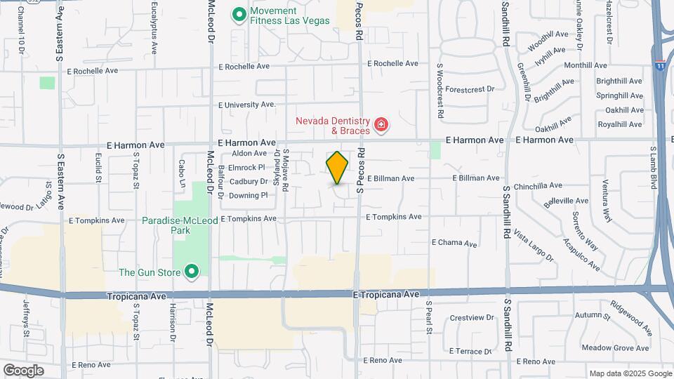 4628 Michillinda Ln Map and Location Details