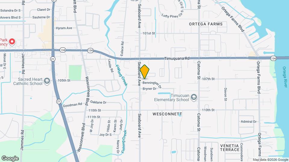 5673 Bennington Dr Map and Location Details