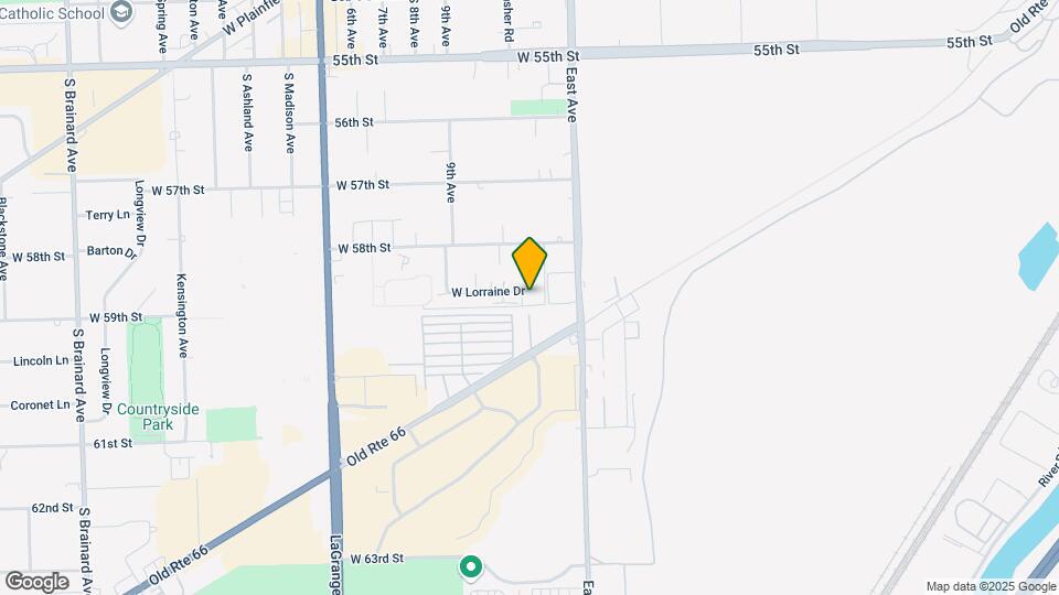 9709 W Lorraine Dr-Unit -5 Map and Location Details