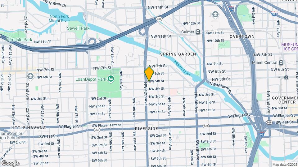 1158 NW 5th St, Unit A2 Mapa y Detalles de la Ubicación