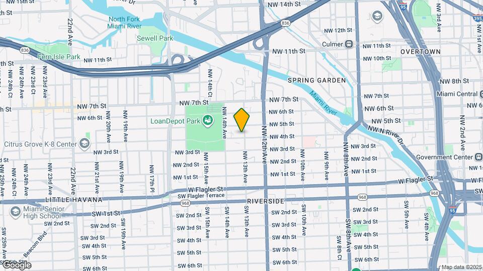 1305 NW 4th St, Unit 4 Mapa y Detalles de la Ubicación