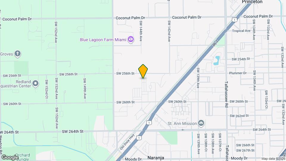 25701 SW 144th Ave Map and Location Details