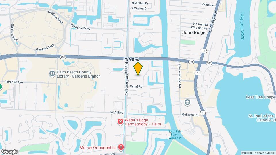 11324 Palm Tree Ln Map and Location Details