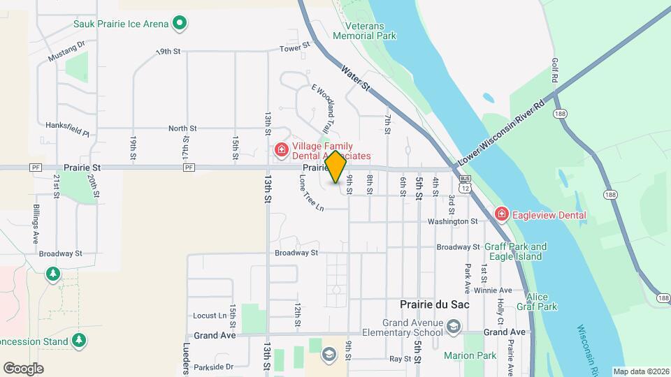 605 Galena Cir Prairie du Sac WI Apartments and Nearby Prairie Du Sac