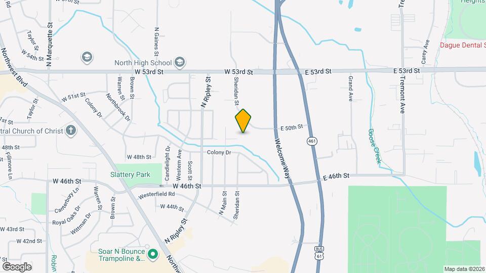 202 Northbrook Ct, Unit 1 Map and Location Details