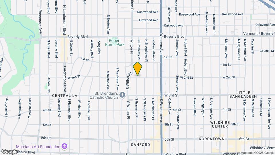 4545 W 2nd St Map and Location Details