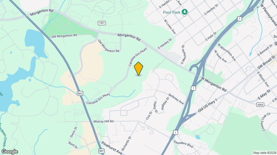 Overlook at Morganton Park Map and Location Details