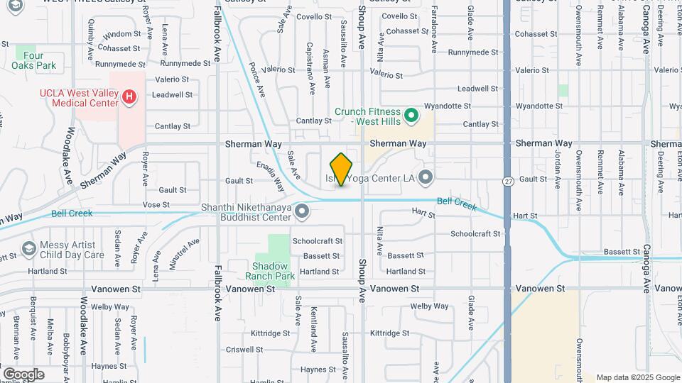 7036 Sausalito Ave Map and Location Details