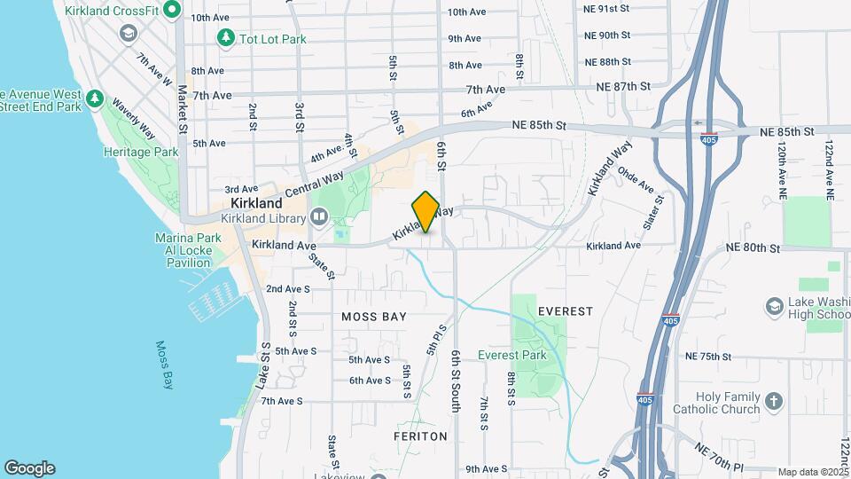 500 Kirkland Ave Map and Location Details