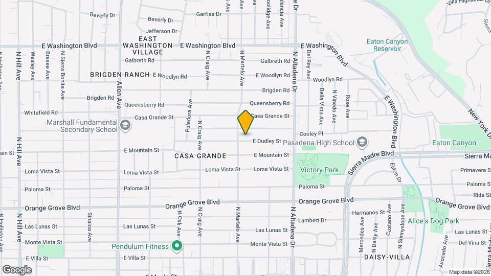 2327 E Dudley St Mapa y Detalles de la Ubicación