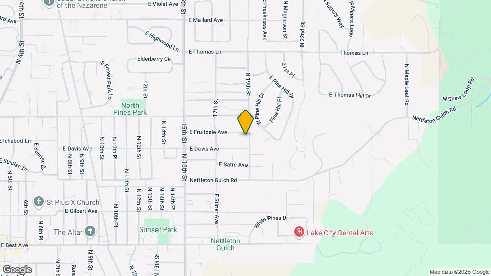 3223 N 19th St Map and Location Details