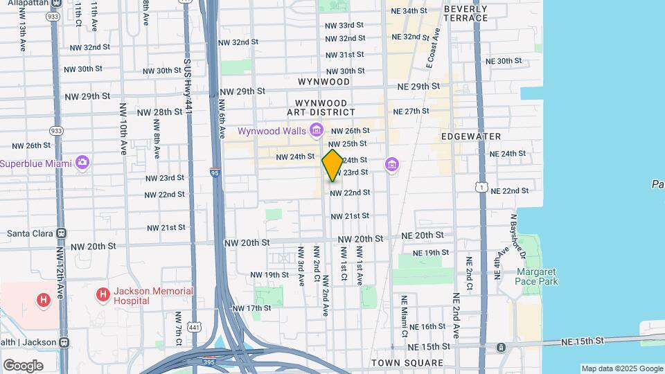 175 NW 22nd St, Unit A2 Map and Location Details
