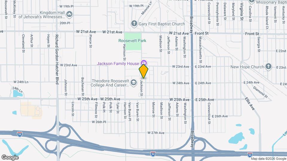 2378 Jackson St Map and Location Details