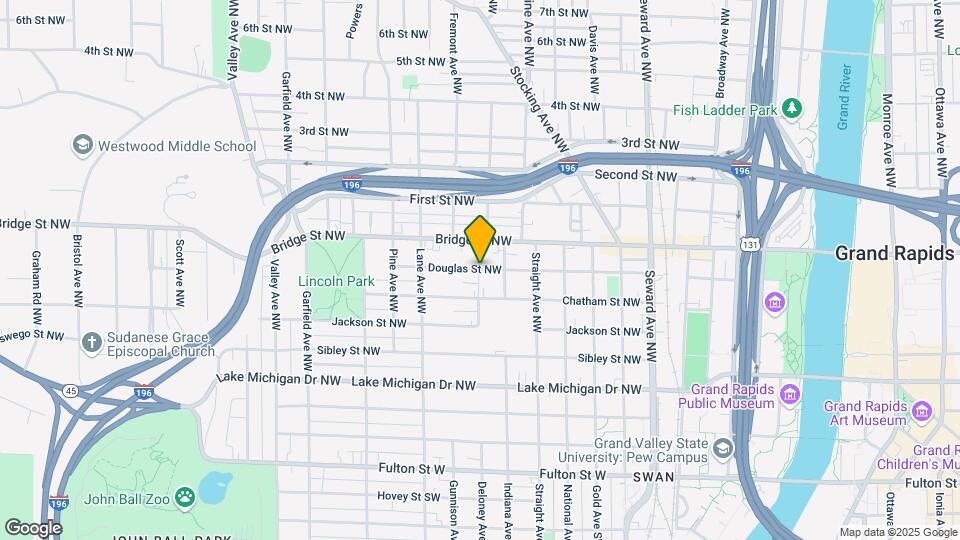 861 Douglas St NW Map and Location Details