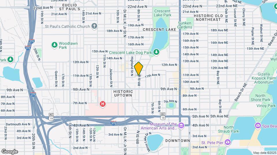 1110 8th St N Map and Location Details