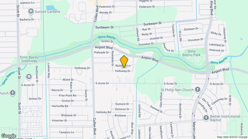 5005 Holloway Dr Map and Location Details